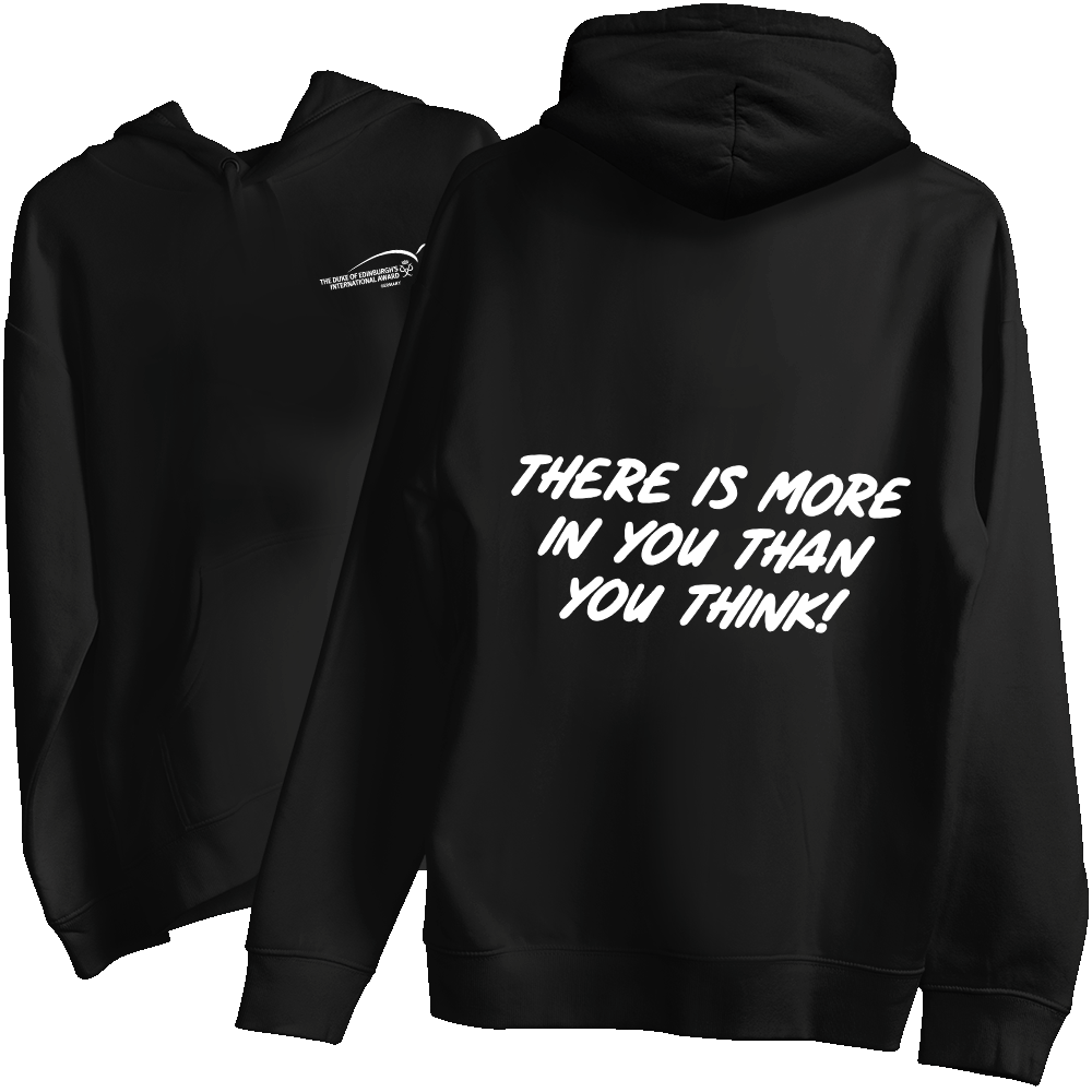 Hoodie, Schwarzer Hoodie, Gedruckter Text, Pullover, Unisex